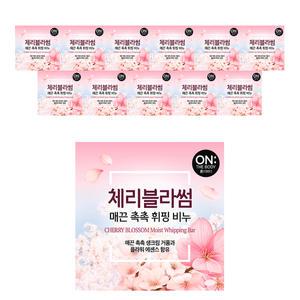 온더바디 체리블라썸 휘핑비누 90g 12개