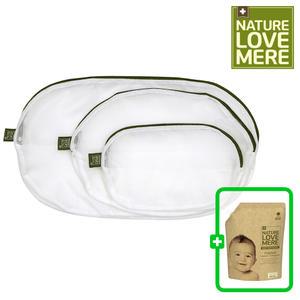 네이쳐러브메레 무형광 세탁망 원형 3종 세트 (GIFT) 500ml 세제 리필 (오리지널향)