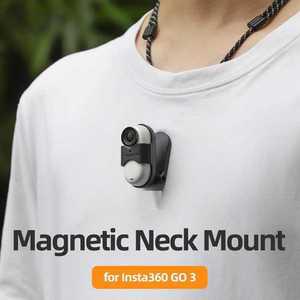 카메라 캠코더용품 Insta360 GO3 마그네틱 넥 브래킷 흔들림 방지 여행 스키 야외 활동 일인칭
