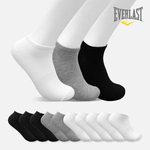 에버라스트 남자 스니커즈 발목 양말 무지 10켤레 세트