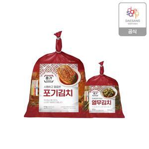 [종가집][본사직영]종가 포기김치 4kg +열무김치 900g