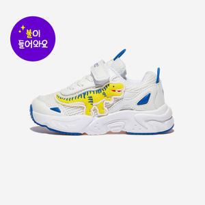 다이노솔즈 키즈 운동화 LED 렉스 마운틴 화이트 스니커즈 신발