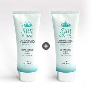 바이오 살릭스 미백 주름개선 자외선 차단 선크림 70ml 2개 SPF50+ PA+++
