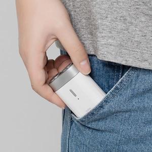 전동 ZHIBAI-휴대용 남성용 미니 전기 면도기 USB 충전 IPX7 남성 면도 트리머 방수 얼굴 청소 도구