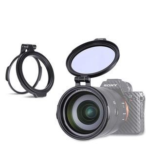 카메라악세사리 UURig 카메라 어댑터 플립 RFS ND 필터 퀵릴리즈 DSLR 액세서리 퀵 스위치 브래킷 49 58 67 72 77 82mm 렌즈용