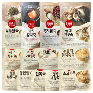 비비고죽 햇반죽 소프트밀 420g 소고기죽 420g 21개(1박스) 외 15종
