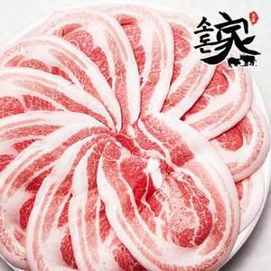 [소돈가] 한돈 문경 쑥돈 냉동 꽃삼겹 500gx4 총 2kg