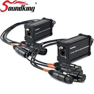 사운드킹 익스텐더 CXA-032,CXA-031 (1조) RJ45(랜커넥터)-XLR암,수 4채널 익스텐더 / SOUNDKING