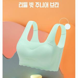 성장기 우리아이 주니어 브라 초등 여아 스포츠 브라탑 심리스 3가지 색상