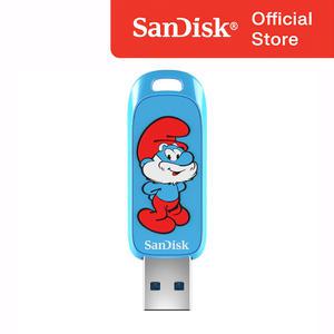 샌디스크 한정 귀여운 스머프 USB 메모리 128GB ENL