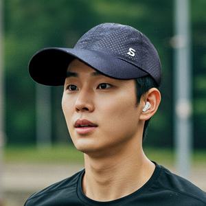 [러너들의 제2의 심장] 에버문 쿨 매쉬 여름모자 남자 스포츠 메쉬 캡모자