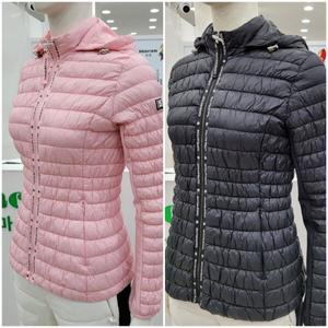 모다남양주 여성 간절기  쏠라볼 셔링 패딩점퍼 MNW1PJ01