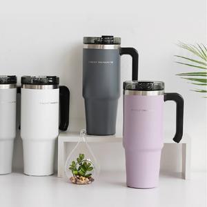 TYESO 890ml 대용량 텀블러 드라이브 스텐리 텀블러 레고트 텀블러 스벅텀블러 히키스