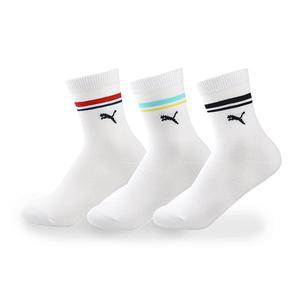 [삭스랩]아동 PUMA 삭스 PU-K03 푸마 중목양말 3족 세트