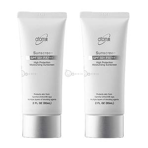 애터미 선크림 화이트 60ml 2개 SF50+PA+++