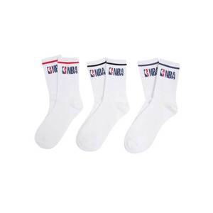 [롯데백화점]엔비에이 NBA 라인 빅로고 3PACK CREW SOCKS(N255AO201P)