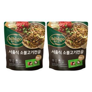 [소비기한 임박] 비비고 서울식 소불고기전골 505g (냉동), 2개