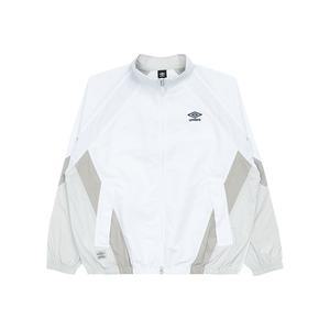 [엄브로] 팝러쉬 컬러블럭 스탠넥 바람막이 자켓 UQ123CJK31WHT