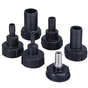 IBC 탱크 어댑터 60mm 거친 스레드 탭 커넥터 1000L 물 피팅 홈 가든 배수 조인트 1 개