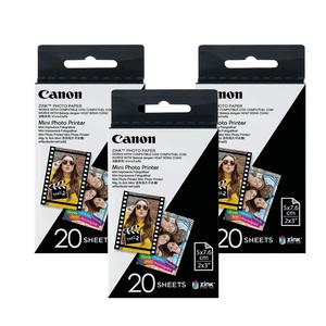 캐논 인스픽S2 인스픽P ZP-20 포토용지 20매 3팩 인스픽전용 사진용지 스티커 인화지