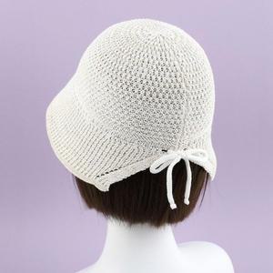 [hat'scompany]뒤트임 리본 여름 니트 버킷햇 여성 벙거지 모자