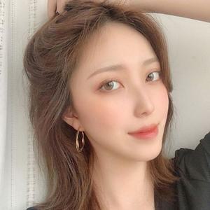 트위스트 링귀걸이 골드 1P 실버925 은침 이어링 패션 (WFHOH4C)