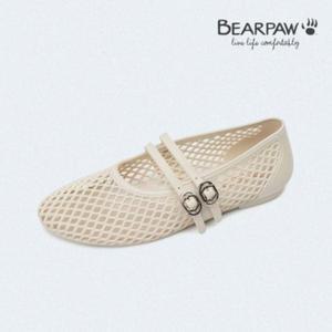 [롯데백화점]베어파우 AVA 여성 메리제인 여름 경량 젤리 플랫슈즈 아이보리 K3018030RB-W