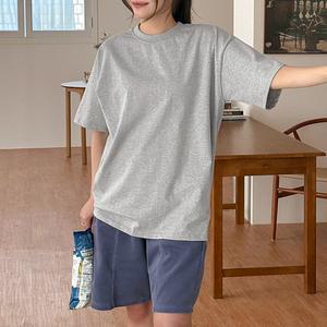 [공구우먼] [3XL] 매일찾는 베이직 반팔 티셔츠 81350 빅사이즈 여성의류