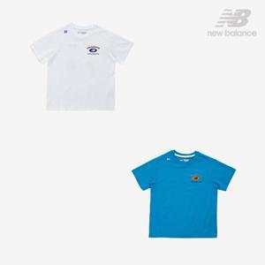 [롯데백화점]뉴발란스 홀리데이 일러스트 티셔츠 NK9EF2302U