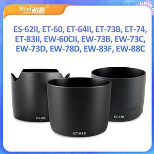 캐논 카메라 렌즈 후드 EW-78D ES-62II ET-60 ET-73B ET-74 ET-83II EW-83F EW-88C