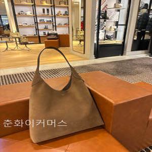 코치 여성가방 브루클린 39 버킷 백 파인 그레인 브라운 카우하이드 CW636 B4CED