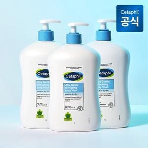 [세타필] 젠틀 바디워시 리프레싱 1L (산뜻한향) 3개