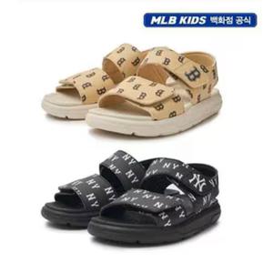 [MLB키즈](김해점)24SS[KIDS] 라이너 바운서 샌들 모노그램 7ASDLM143K