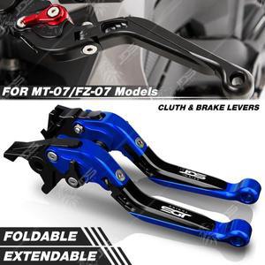 야마하용 Yamaha MT07FZ07MT 07FZ 07 클러치 레버 브레이크 세트 폴딩 확장형 조절식 핸들 모터사이클 액세