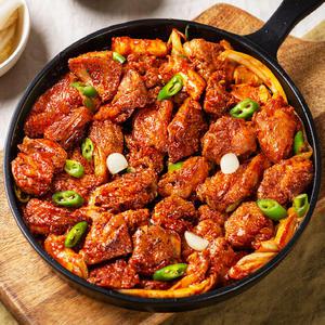 매콤한 춘천식 순살닭갈비 [보통맛] 500g *4팩