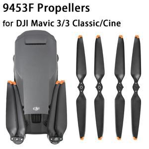 저소음 비행 날개 팬, DJI호환 Mavic 3/3 Cine/3 클래식 프로펠러 소품 블레이드 교체, 예비 부품 드론 액