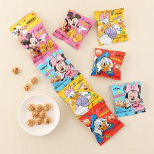 디즈니 줄줄이 비스킷 초코맛 15g 4개 과자 간식
