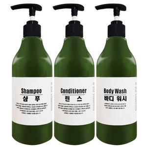펌프용기 450ml 샴푸 린스 바디워시 공병 샴푸통 빈용기 공통