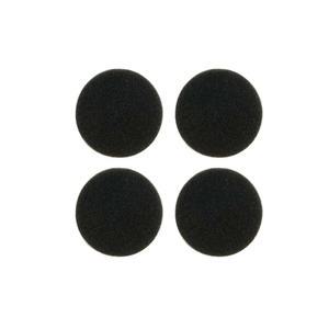 이어패드 4cm 스펀지 2쌍 헤드폰패드 원형 솜 원형 쿠션 커버 헤드셋 헤드폰 교체용 이어팁 소니