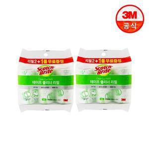 테이프클리너 중형 리필 6입