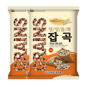[삼원농산] 미국산 강낭콩 (매화) 4kg (2kg/2개)