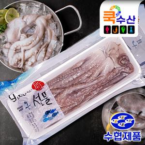 국내산 손질 냉동 낙지(3미) 500g 이상 신선 통낙지 수협제품