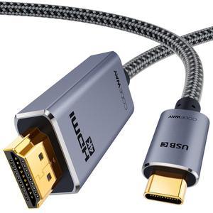 [코드웨이] USB C타입 to HDMI 케이블 v2.0 1m외