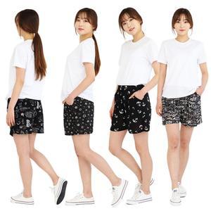 오싹오싹 여성 쿨 반바지 쿨바지 여름 여자 작업복 잠옷 바지
