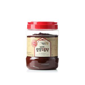 4남매 찹쌀고추장 2kg 국내산 태양초 고춧가루를 항아리에서 2년이상 숙성한