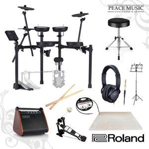롤랜드 전자 드럼 세트 TD-07DMK ROLAND TD07DMK 풀옵션 블루투스 내장 입문용 가정용