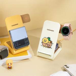 카카오프렌즈 3in1 고속 무선 충전기(애플워치용)