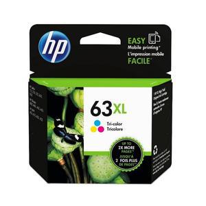 HP F6U63AA(63XL) 정품/컬러/330매/DJ IA 3630/3632/2130/2131/1112/1110/2580/1610/5220/4650 기한경과