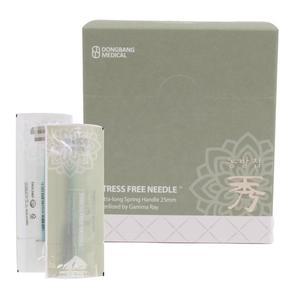 동방침 수 1Box(1000pcs) 손잡이가 5mm길어진 한방침 스프링쌈지