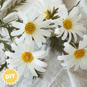 [페이퍼플라워diy ]데이지  종이 꽃 만들기세트 / 동영상지원